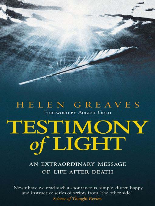 Title details for Testimony of Light by Helen Greaves - Available